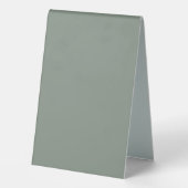 Plaque De Table Sage Green Arch Mariage Numéro de table Tente (Verso)