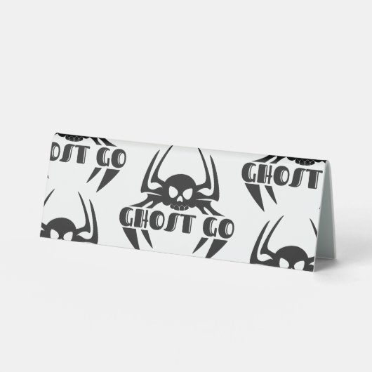 Plaque De Table Saison Éffrayante de Ghost Go (Recto)