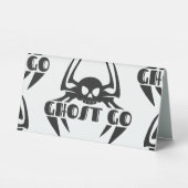 Plaque De Table Saison Éffrayante de Ghost Go (Verso)