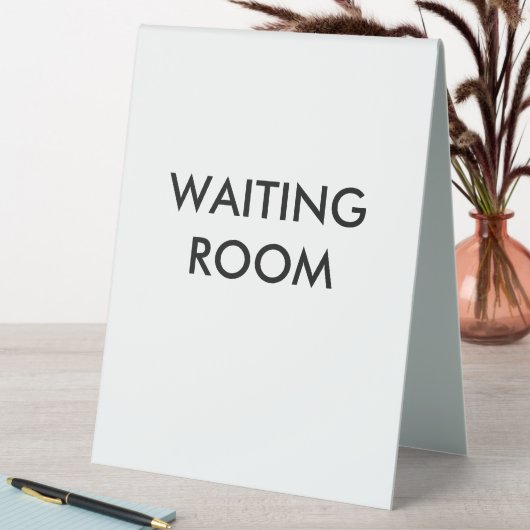 Plaque De Table Salle d'attente (En SItu (Tableau))