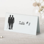 Plaque De Table Salles de Mariage gay avec nombre (En SItu (Tableau))