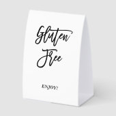 Plaque De Table Sans gluten (Recto)
