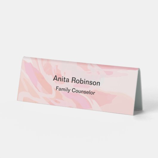 Plaque De Table Santé mentale (Recto)