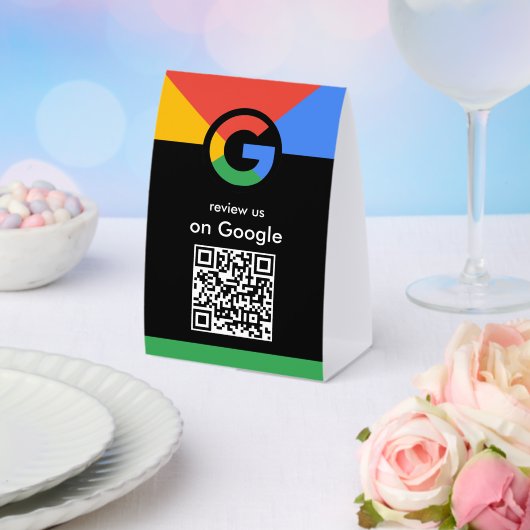 Plaque De Table Scan Professionnel pour Examiner le Code QR Google (Insitu (mariage))
