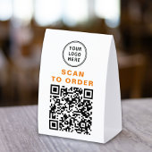 Plaque De Table Scan to Order QR Code Restaurant