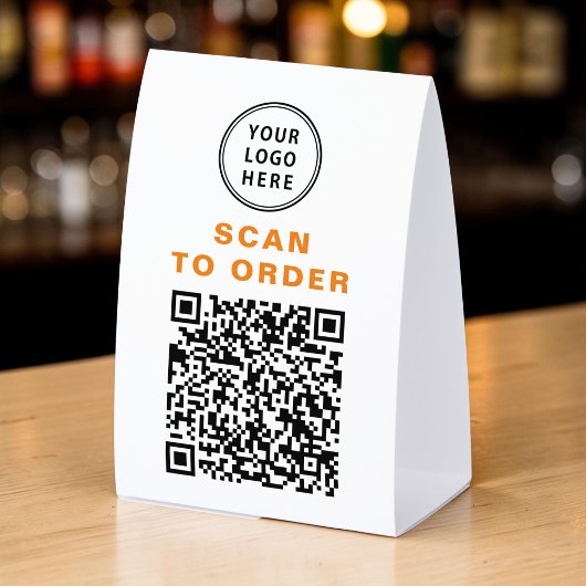 Plaque De Table Scanner pour commander le code QR Restaurant