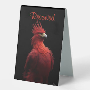 Plaque De Table Scarlet Phoenix Est Fièrement Réservé