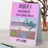 Plaque De Table Seashells Starfish Wives : Un bébé fille's Ocean (En SItu (Tableau))
