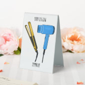 Plaque De Table Sèche-cheveux & lisseuse-cheveux illustration (In SItu (Mariage))