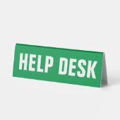 Plaque De Table Service d'assistance (Verso)