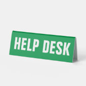 Plaque De Table Service d'assistance (Recto)
