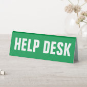 Plaque De Table Service d'assistance (En SItu (Tableau))