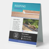 Plaque De Table Services de couverture personnalisés (Recto)