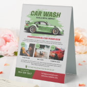 Plaque De Table Services de lavage de voiture (In SItu (Mariage))