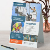 Plaque De Table Services d'entrepreneur électrique sur mesure (En SItu (Tableau))