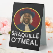 Plaque De Table Shaquille avoine drôle mème (In SItu (Mariage))