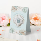 Plaque De Table Shell maritime | Mariage plage (In SItu (Mariage))