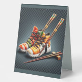 Plaque De Table Shoeshi ME - Unique Basket Sushi (Recto)