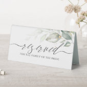 Plaque De Table Signal Réservé à la verdure - Fête - Affaires (En SItu (Tableau))