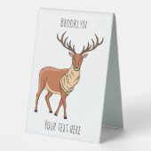 Plaque De Table Simple dessin (Verso)