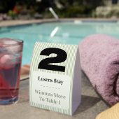 Plaque De Table Simple Moderne Ensemble de Deux Cartes pour Table  (InVersositu (sur table))