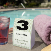 Plaque De Table Simple Moderne Ensemble de Trois Cartes pour Table (InVersositu (sur table))