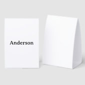 Plaque De Table Simple Professional Business 4" X 6" (Recto/verso)