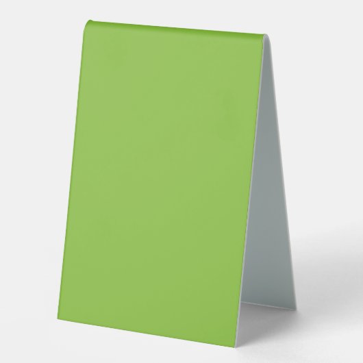 Plaque De Table Site Web avec un Arrière - plan vert et une fronti (Recto)