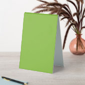 Plaque De Table Site Web avec un Arrière - plan vert et une fronti (En SItu (Tableau))