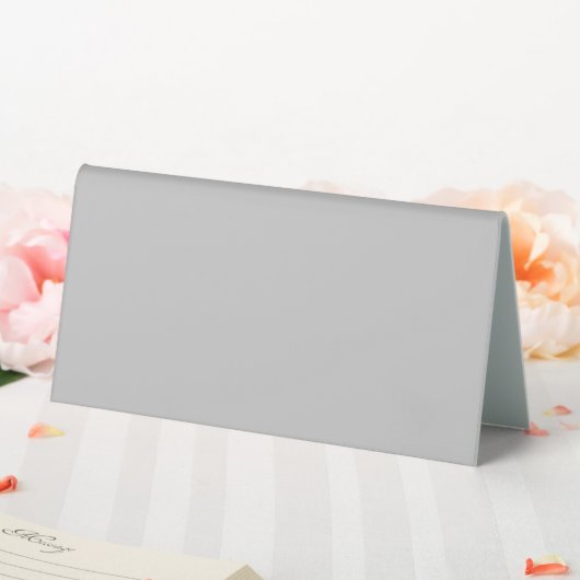 Plaque De Table Soft Pale Gray Geometric (In SItu (Mariage))