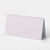 Plaque De Table Souhaitez rose fête des femmes heureuse (Verso)