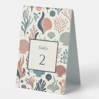 Plaque De Table Sous l'Anniversaire de la mer, Motif de Whispers O