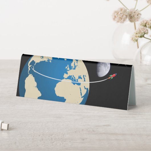 Plaque De Table Space rocket (En SItu (Tableau))