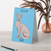 Plaque De Table Sphynx cat (En SItu (Tableau))
