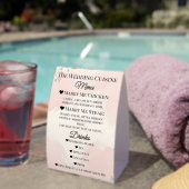 Plaque De Table 🌸 SPRING — “Ethereal Garden” (InVersositu (sur table))