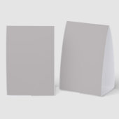 Plaque De Table Spring Summer Color Gray Lilac (Recto/verso)