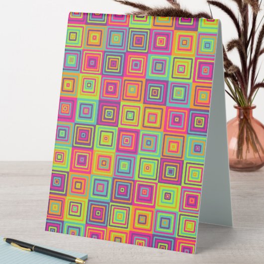 Plaque De Table Squares (En SItu (Tableau))