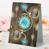 Plaque De Table Steampunk Rusty Background (In SItu (Mariage))