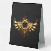 Plaque De Table Steampunk wings (Verso)