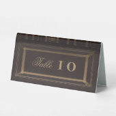 Plaque De Table Story book, fairytale wedding (Verso)