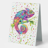 Plaque De Table Style d'aquarelle des teintures Chameleon (Recto)