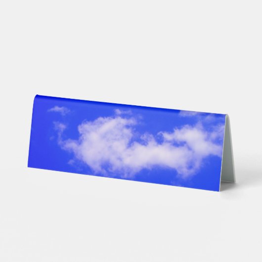 Plaque De Table Style élégant classique Plaine unique Ciel bleu sp (Verso)