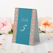 Plaque De Table Style géométrique Étincelles Mariage métallique en (In SItu (Mariage))