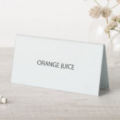 Plaque De Table Stylish Calligraphie Buffet Étiquettes de nourritu (En SItu (Tableau))