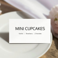 Stylish Calligraphie Buffet Étiquettes de nourritu