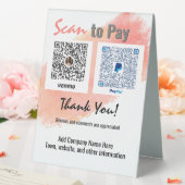 Plaque De Table Suivez-nous sur les médias sociaux (In SItu (Mariage))