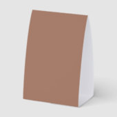 Plaque De Table Summer Color Trend Mocha Mousse (Verso)