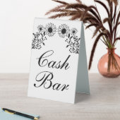 Plaque De Table Sunflower Mariage Cash Bar Rustique Fleur sauvage (En SItu (Tableau))