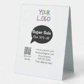 Plaque De Table super-vente escompte d'entreprise numérisation cod (Recto)