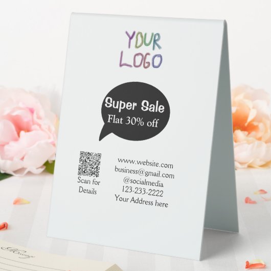 Plaque De Table super-vente escompte d'entreprise numérisation cod (In SItu (Mariage))